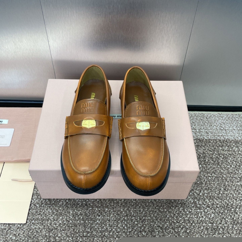 Miu Miu Leather Shoes